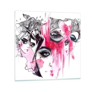 Glasbild - Bild auf glas - , - 30x30 cm