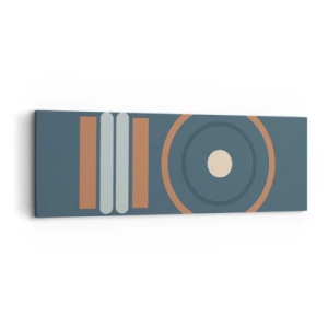 Bild auf Leinwand - Leinwandbild - Das Wesen der Dinge - 90x30 cm