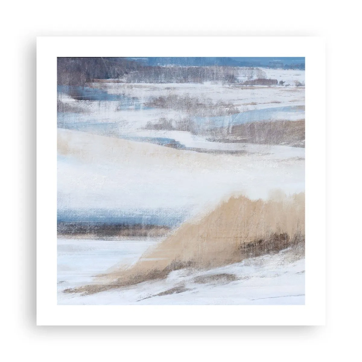 Poster - Winterkomposition - 50x50 cm