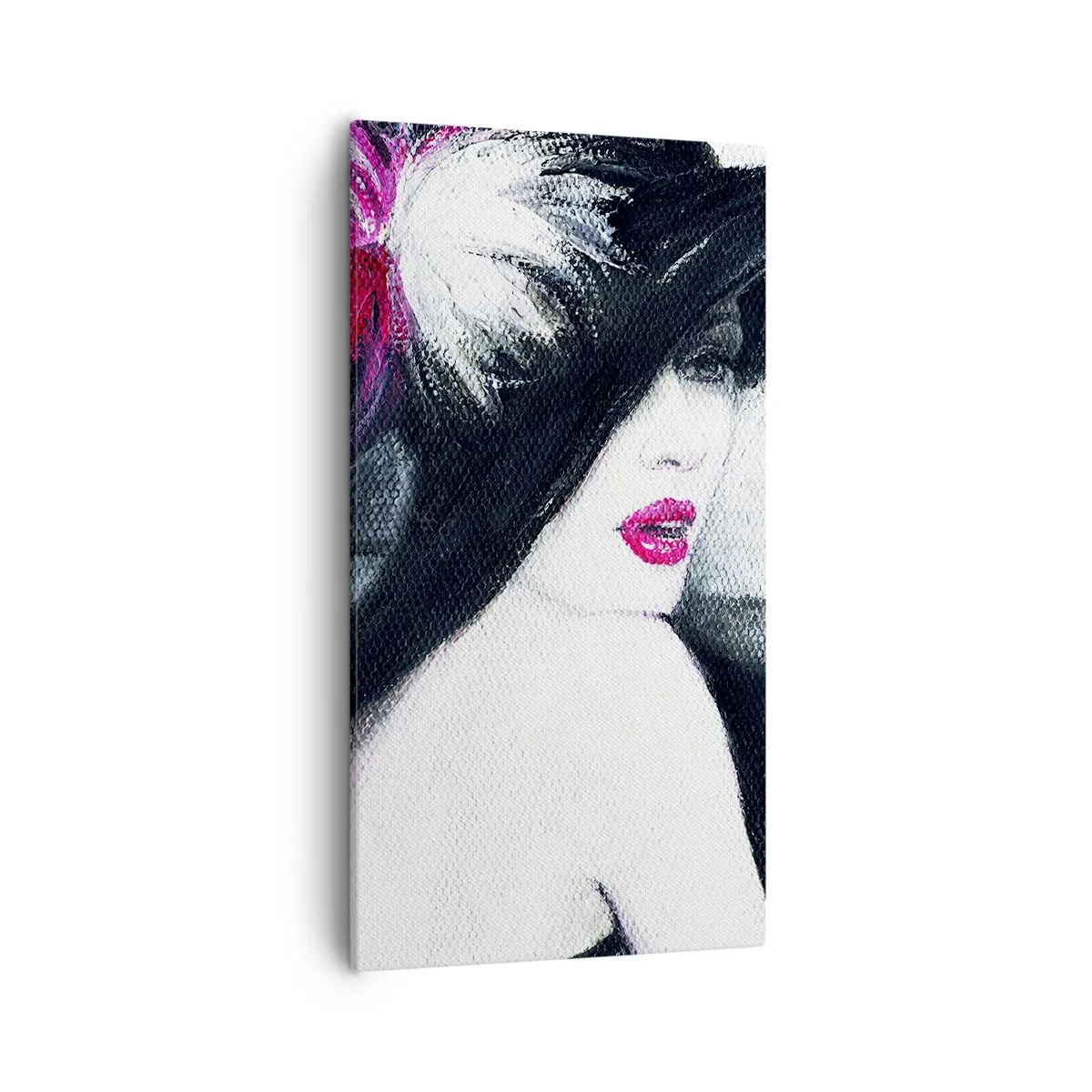 Bild auf Leinwand - Leinwandbild - Immer ein Geheimnis - 55x100 cm