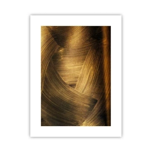 Poster - In einem goldenen Labyrinth - 30x40 cm