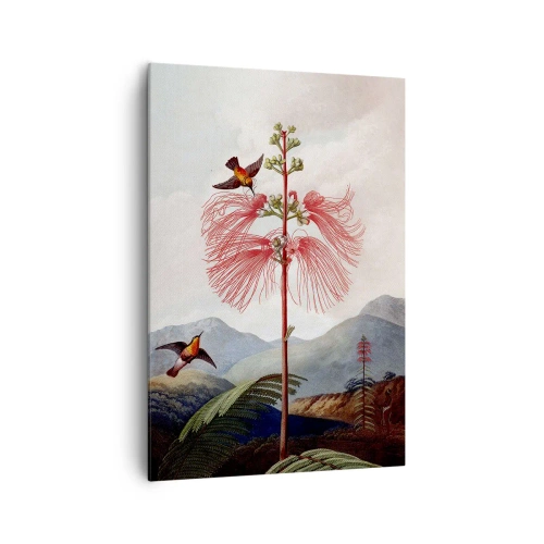 Bild auf Leinwand - Leinwandbild - In einem tropischen Paradies - 70x100 cm