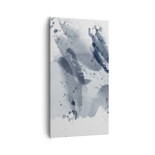 Bild auf Leinwand - Leinwandbild - Eine Studie über die Natur des Wassers - 55x100 cm