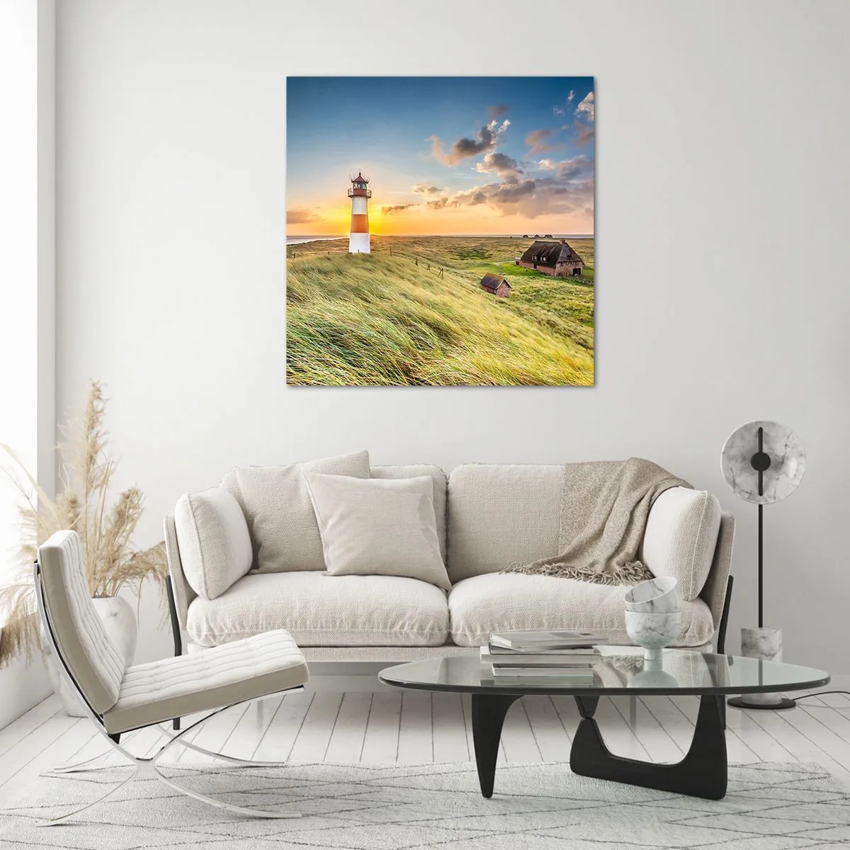 Glasbild - Bild auf glas - Zwischen den Wellen - 40x40 cm