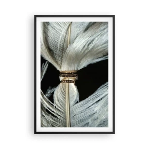 Poster in einem schwarzem Rahmen - ... und ich werde dich nicht verlassen ... - 61x91 cm