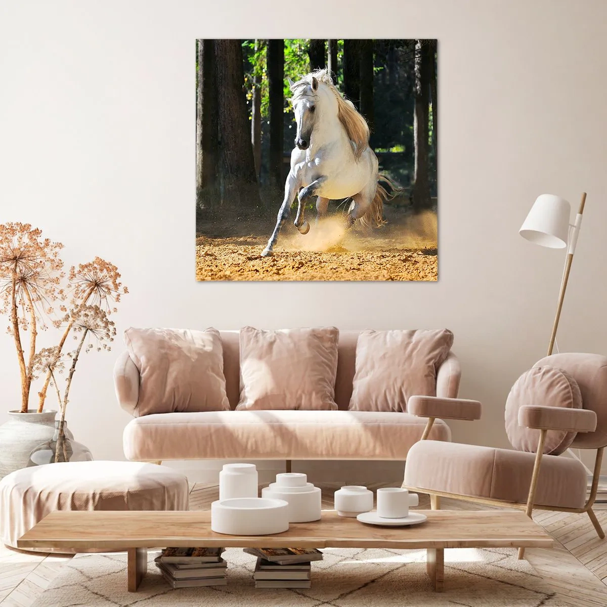Bild auf Leinwand - Leinwandbild - Wie aus einem Fantasy-Roman - 70x70 cm