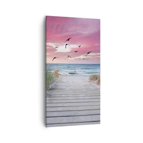 Bild auf Leinwand - Leinwandbild - Baltischer Eindruck - 55x100 cm