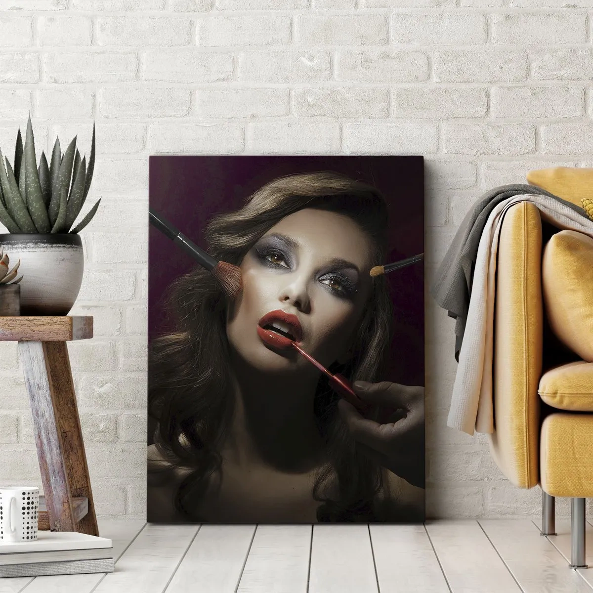 Bild auf Leinwand - Leinwandbild - Verträumt schön - 65x120 cm