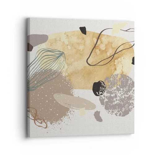 Bild auf Leinwand - Leinwandbild - Angewandte Plumkologie - 30x30 cm