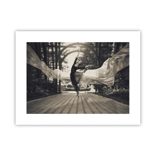 Poster - Der Tanz des Gartengeistes - 40x30 cm
