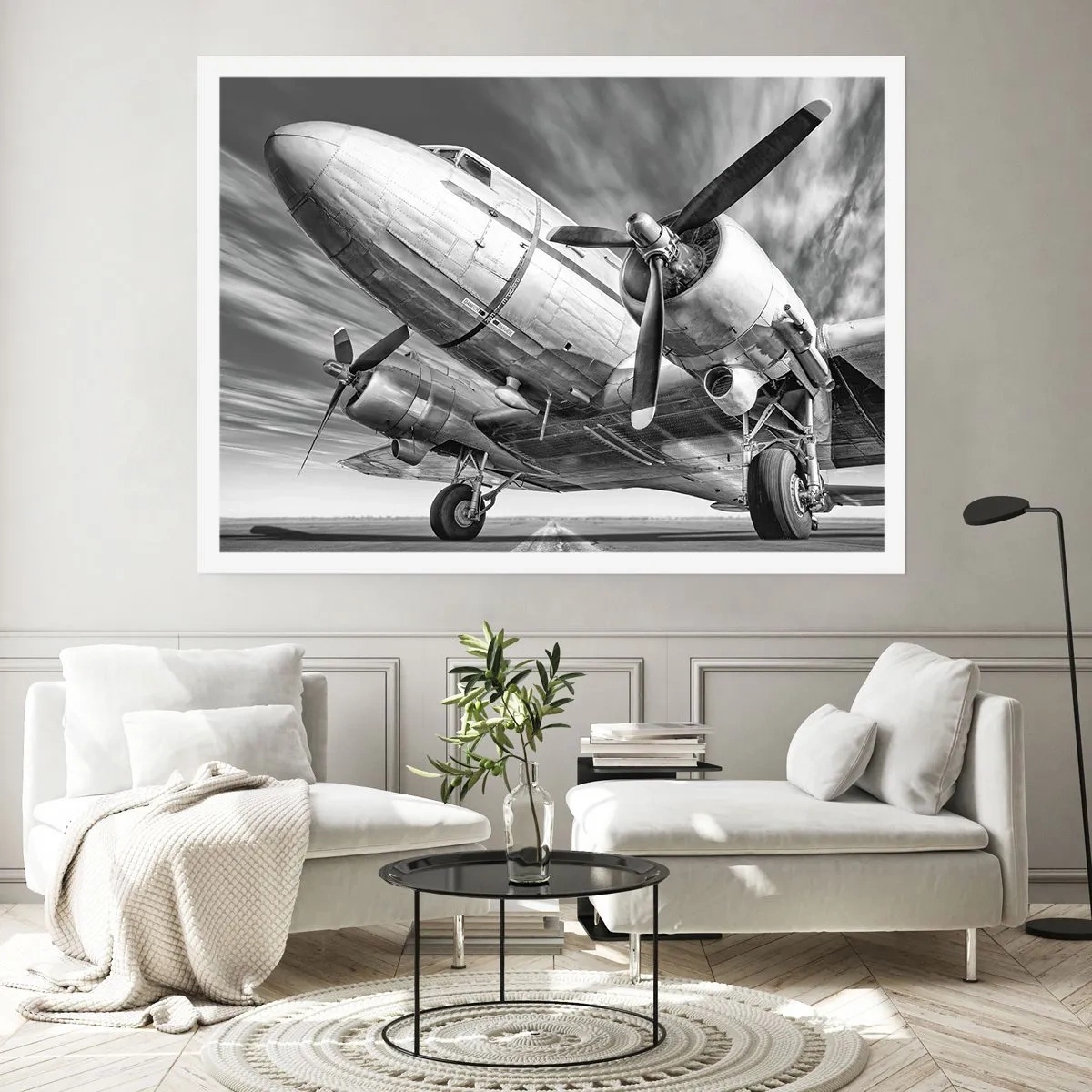 Poster - Immer flugbereit - 40x30 cm
