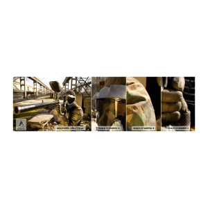 Fototapeten Muster Selbstklebend Deluxe Sticker - Auch du kannst ein Held werden - Paintball, Sport, Militär - 100x30 cm