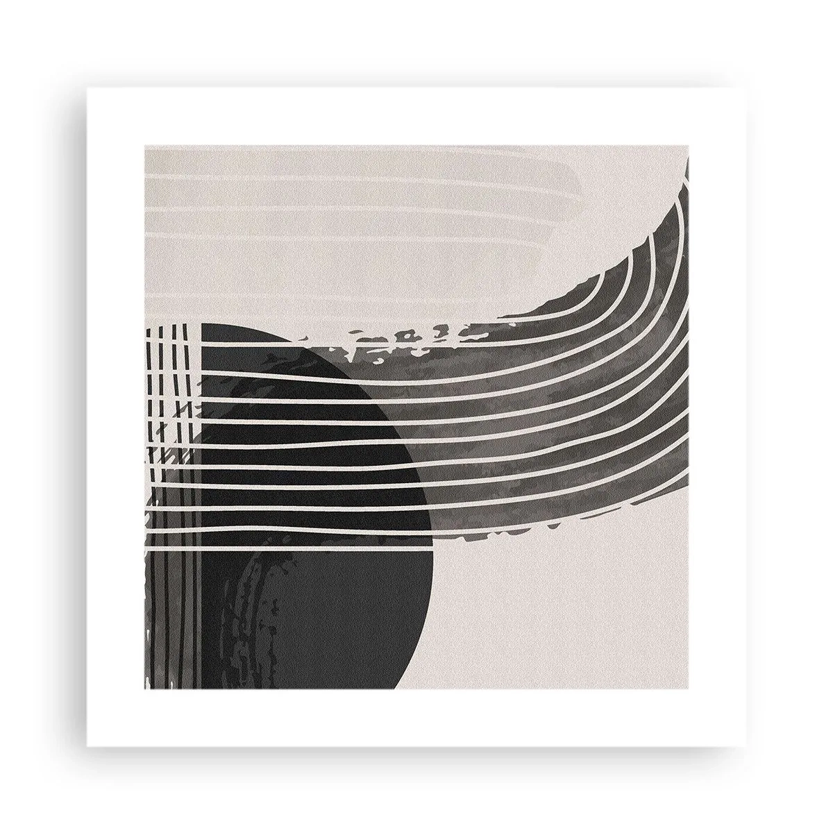 Poster - Hin und zurück - 40x40 cm