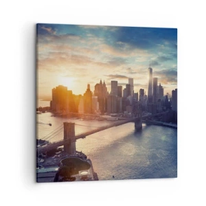 Bild auf Leinwand - Leinwandbild - Westliches Kulturdenkmal - 50x50 cm