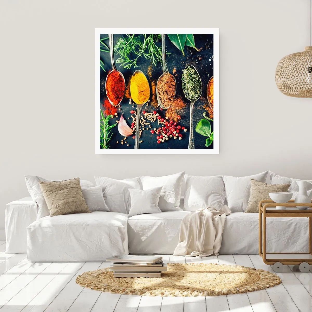 Poster - Kulinarische Magie - 60x60 cm