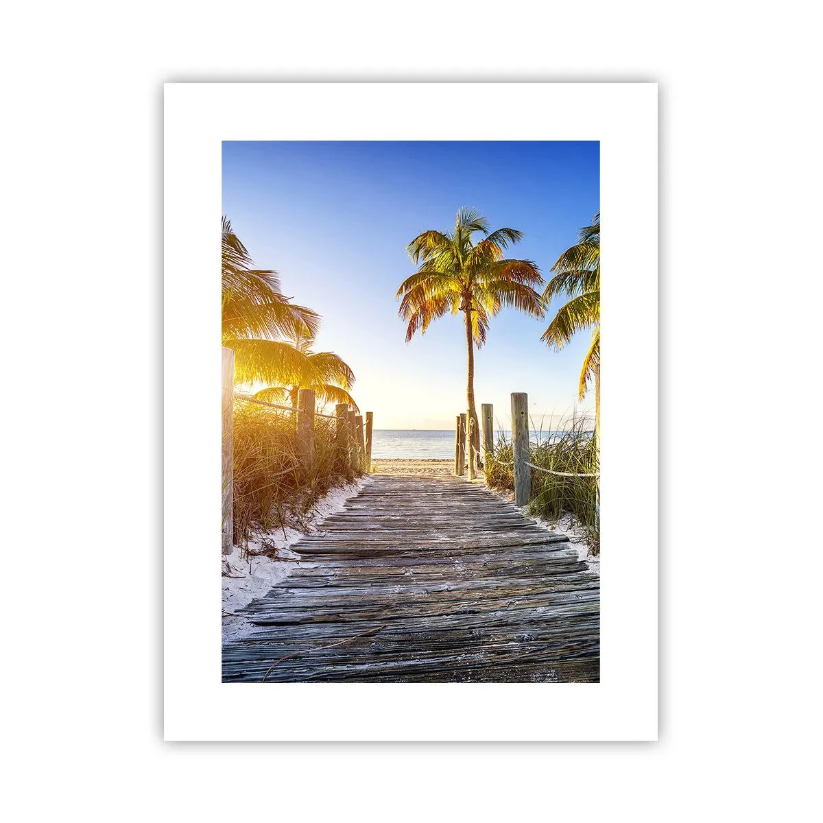 Poster - Direkt ins Paradies - 30x40 cm