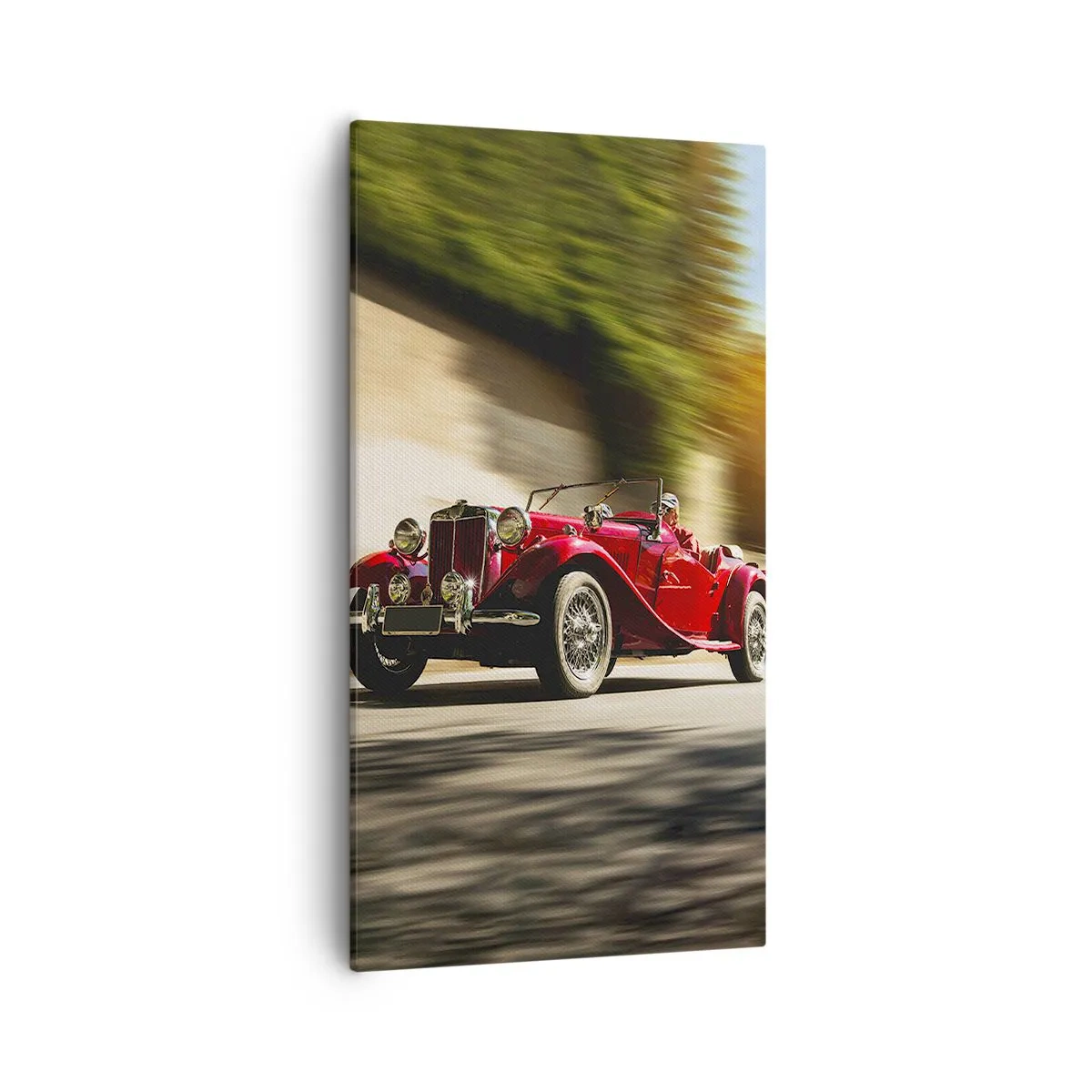 Bild auf Leinwand - Leinwandbild - Schöner als Nike von Samothrake - 55x100 cm