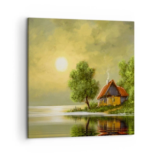 Bild auf Leinwand - Leinwandbild - Schön, wie ein Bild - 50x50 cm