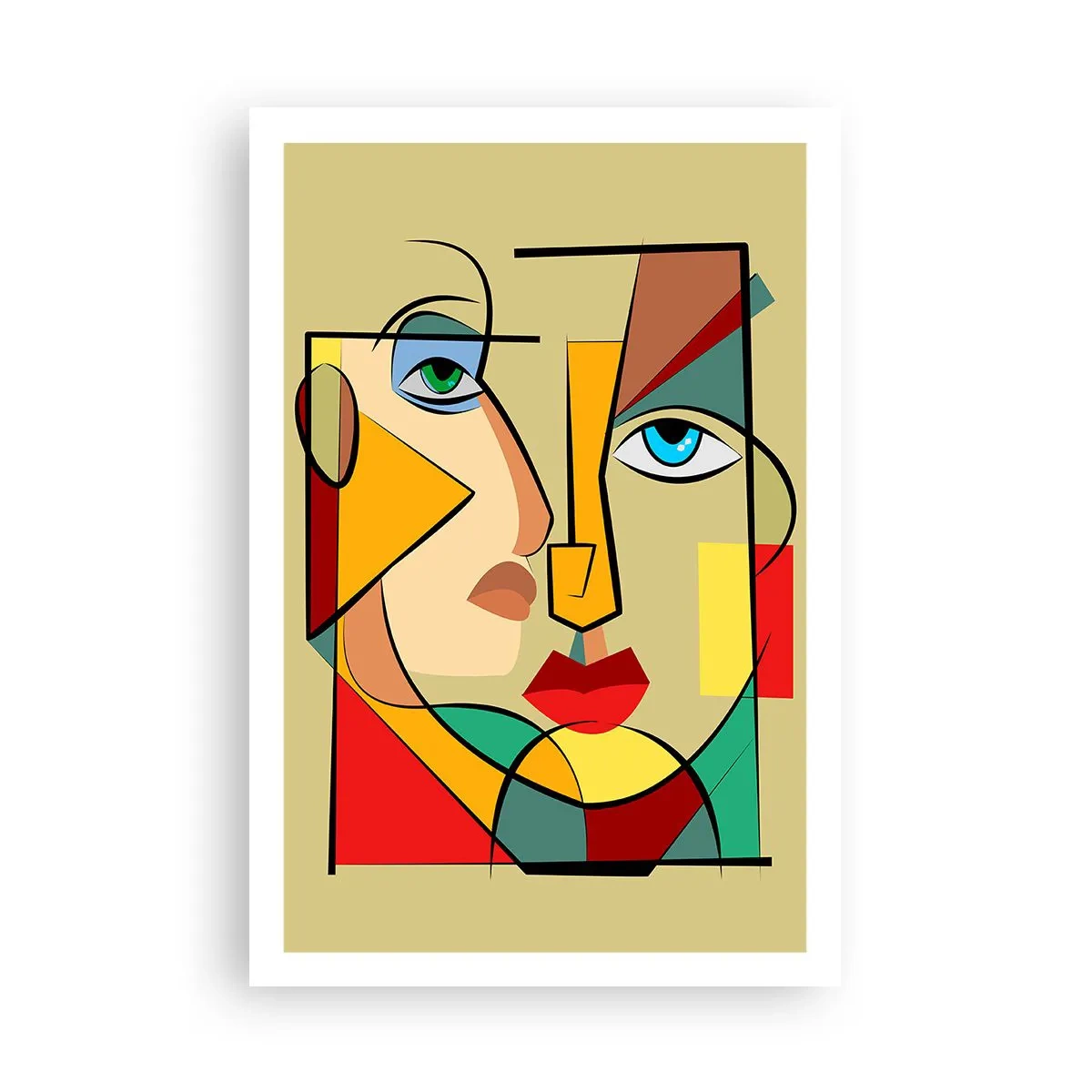 Poster - Passendes Paar - 61x91 cm