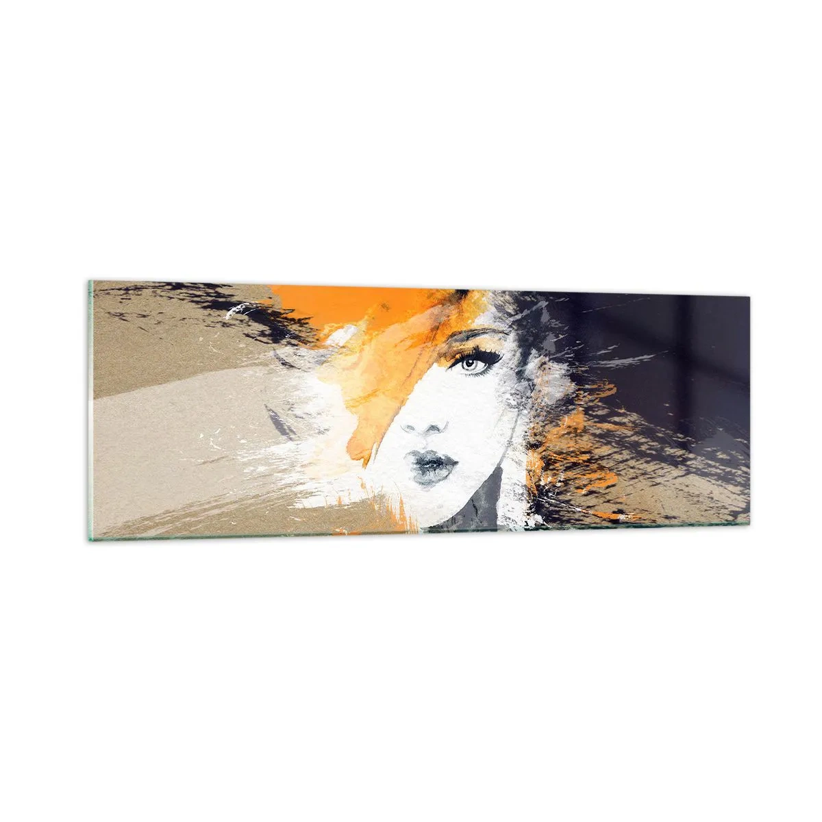 Glasbild - Bild auf glas - Und es ist Licht - 90x30 cm
