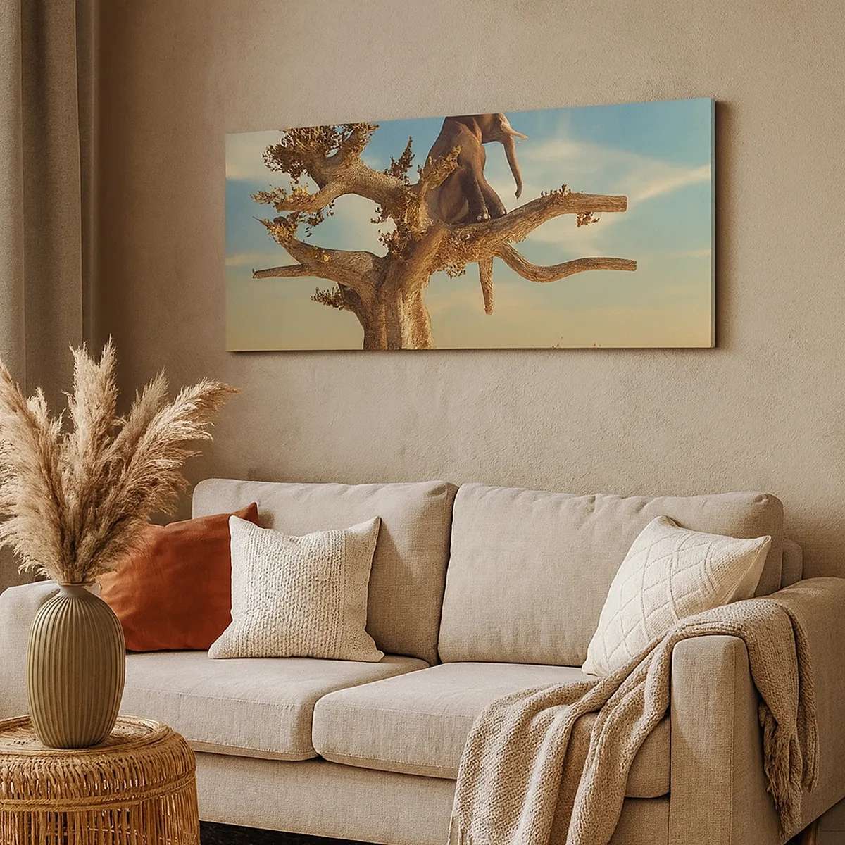 Bild auf Leinwand - Leinwandbild - Ein neuer Standpunkt - 30x30 cm