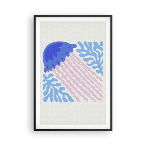 Poster in einem schwarzem Rahmen - Wie aus einer anderen Welt - 61x91 cm