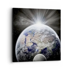 Bild auf Leinwand - Leinwandbild - In voller Pracht - 40x40 cm