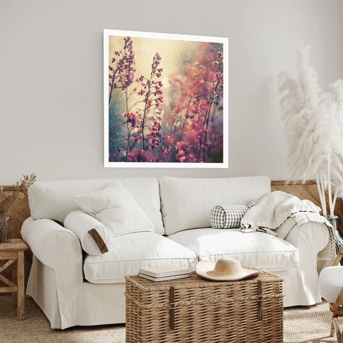 Poster - Geheimnisvoller Garten - 40x40 cm