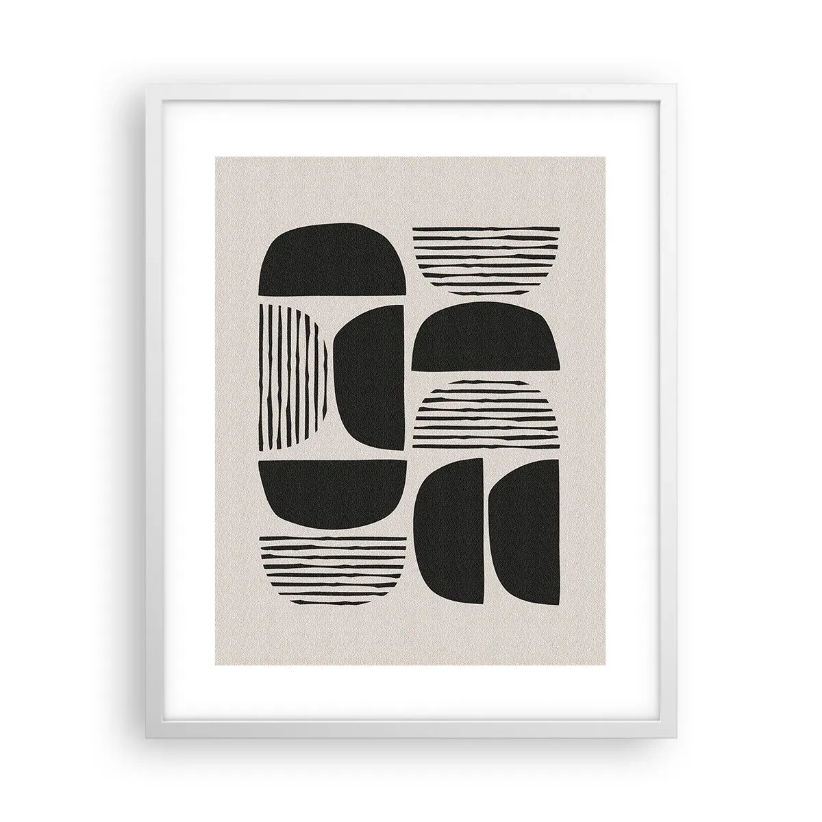 Poster in einem weißen Rahmen - Halbherzige Deals - 40x50 cm