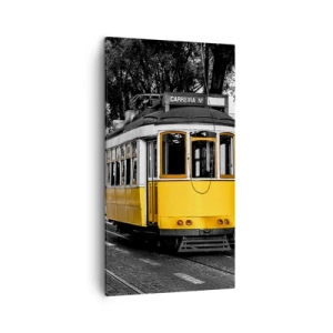 Bild auf Leinwand - Leinwandbild - Und Fado im Hintergrund - 45x80 cm