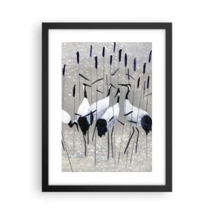 Poster in einem schwarzem Rahmen - Unter ihren eigenen - 30x40 cm