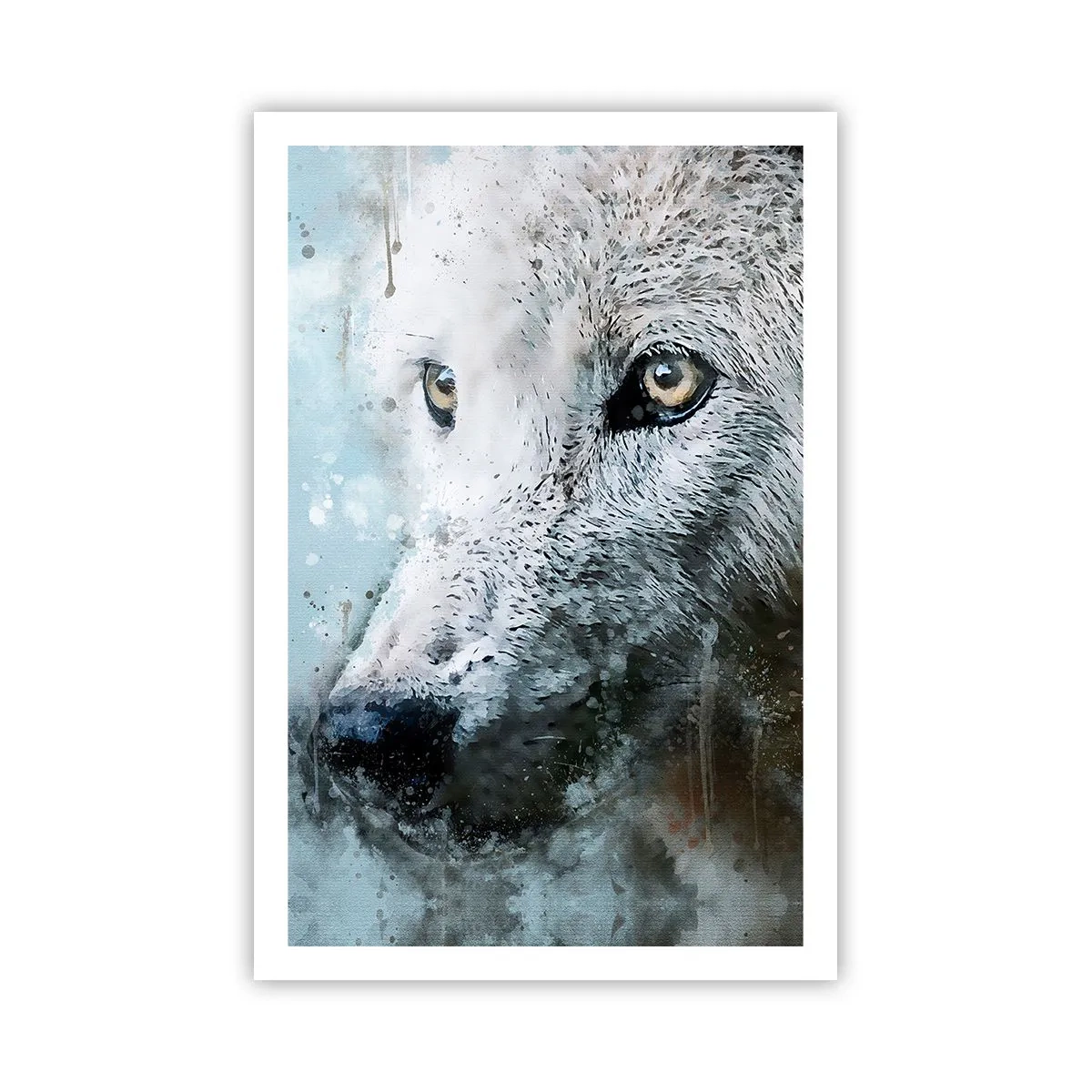 Poster - Lerne die Wolfsseele kennen - 61x91 cm