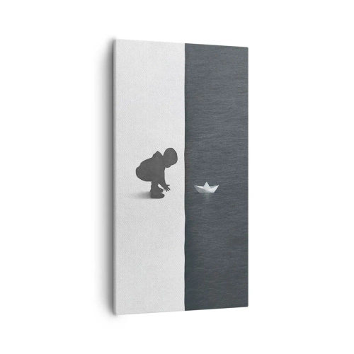 Bild auf Leinwand - Leinwandbild - Tolle Expedition - 55x100 cm