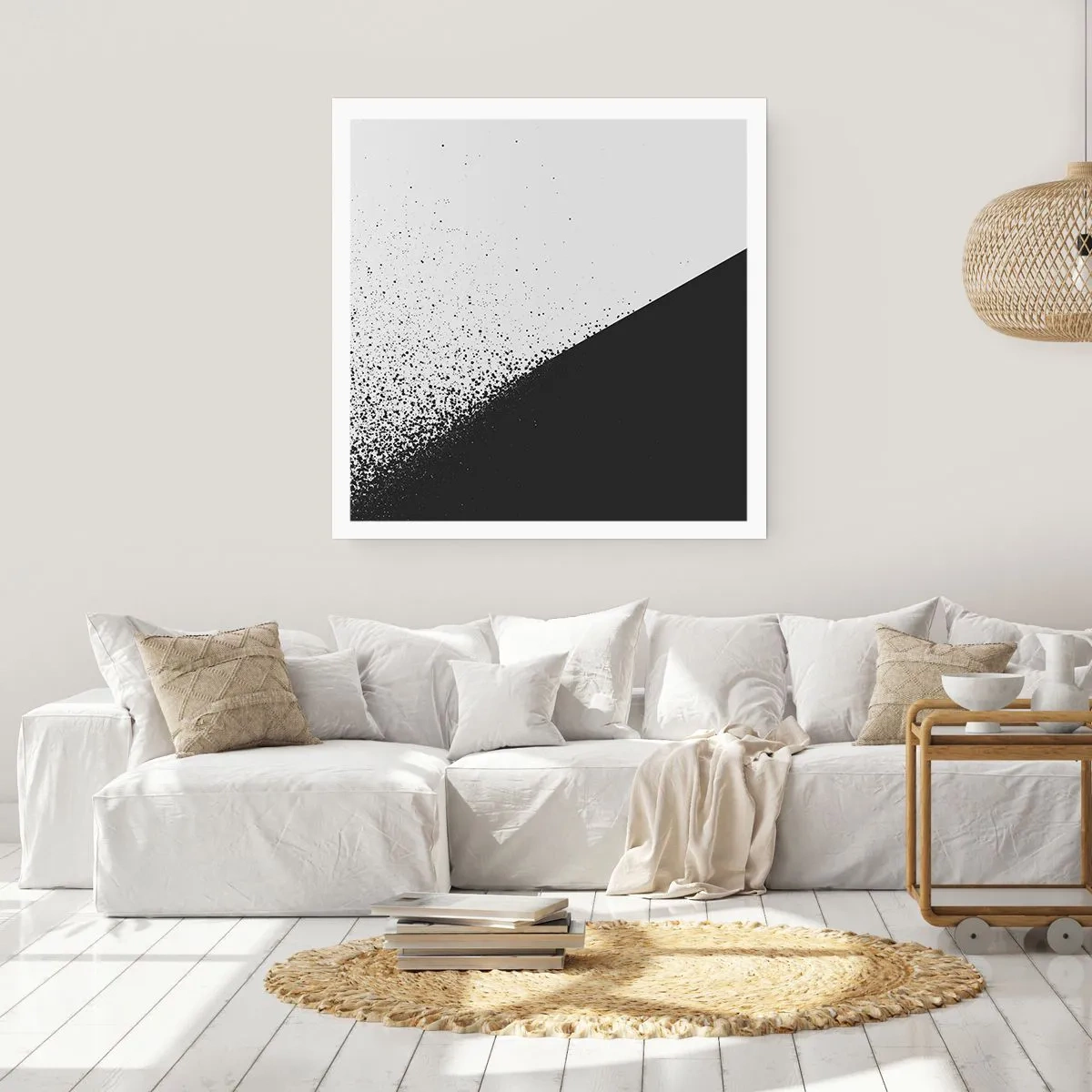 Poster - Immer schneller, immer mehr - 30x30 cm