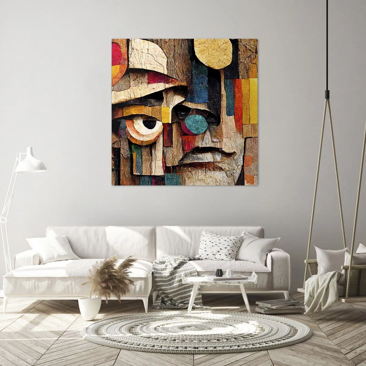 Bild auf Leinwand - Leinwandbild - Ich sehe dich… - 30x30 cm