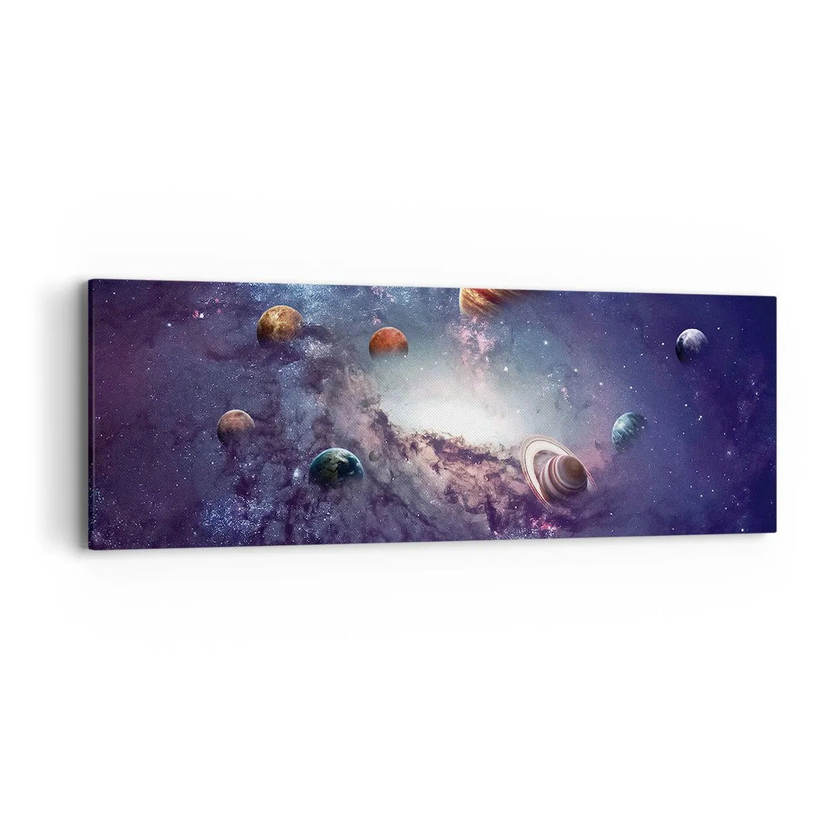 Bild auf Leinwand - Leinwandbild - Solar-Tanz-System - 90x30 cm