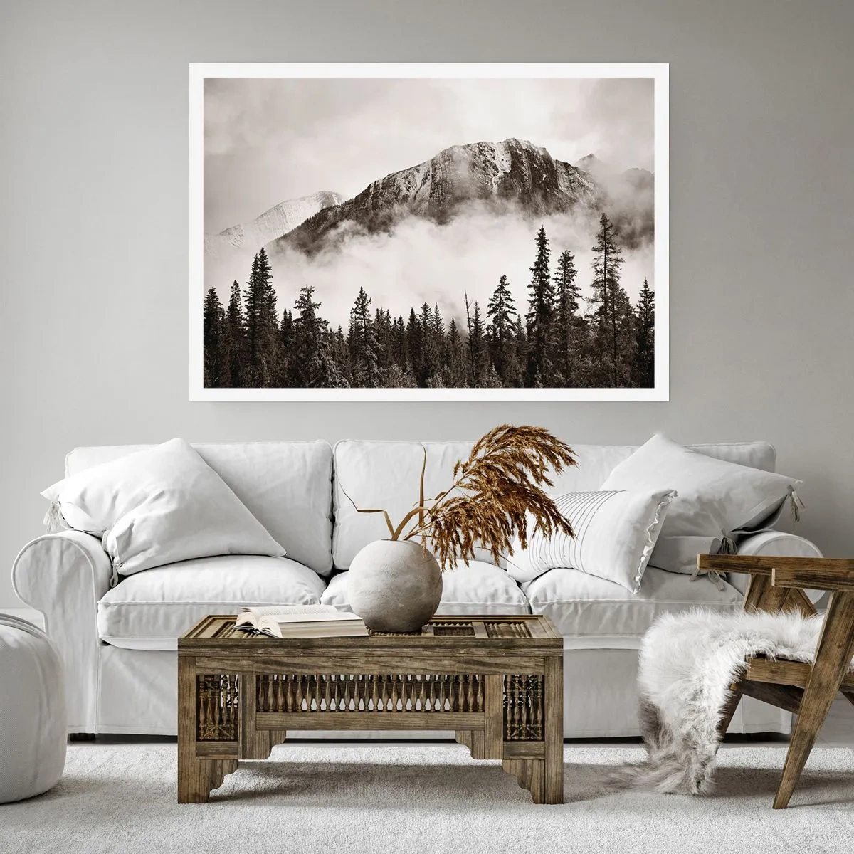 Poster - Lineal aus Granit - 40x30 cm