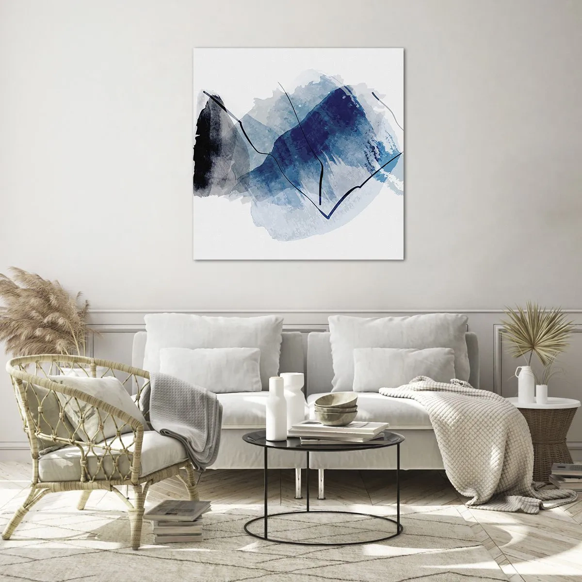Glasbild - Bild auf glas - Eisberg - 30x30 cm