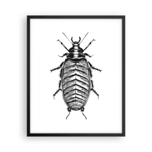 Poster in einem schwarzem Rahmen - Was für ein Exemplar! - 40x50 cm