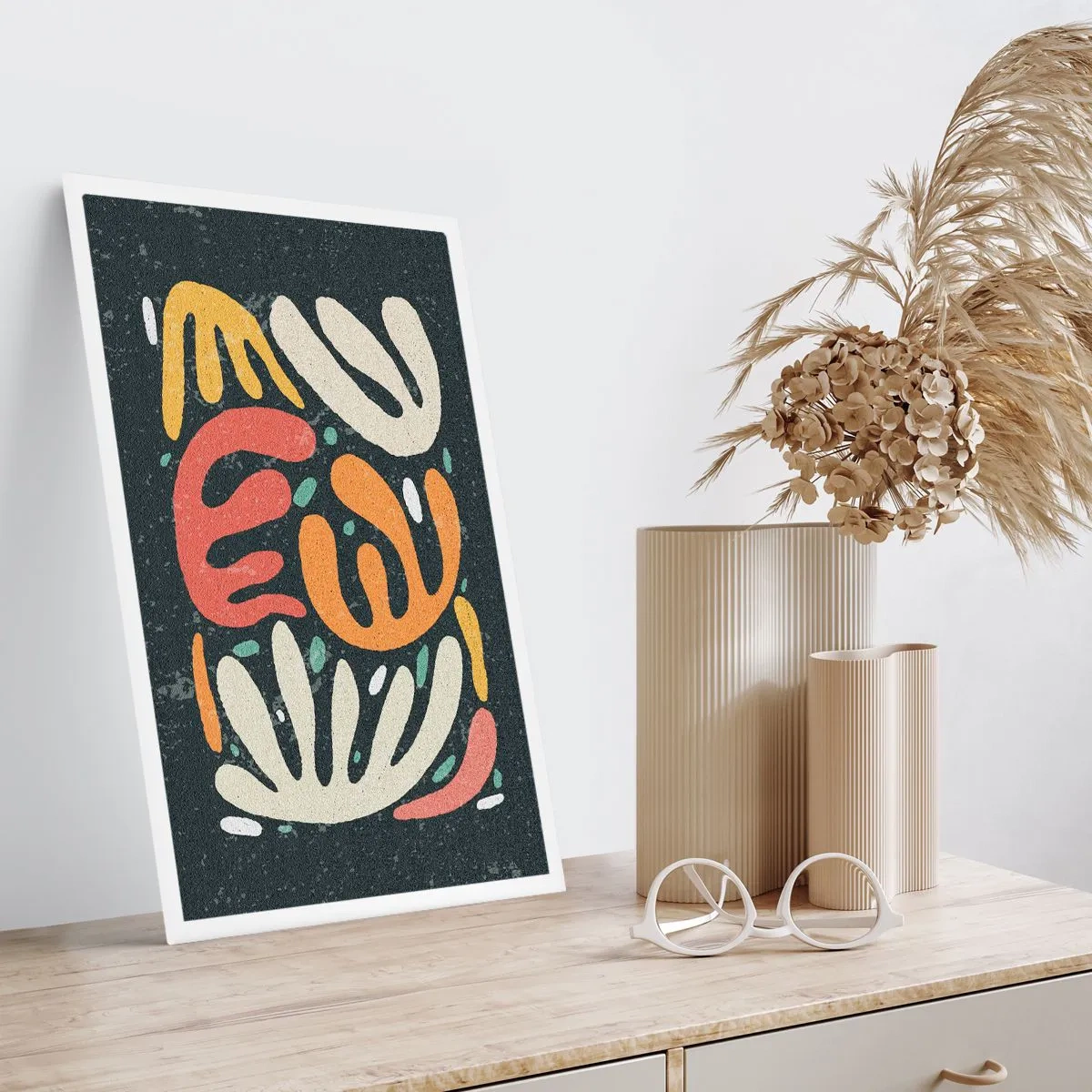 Poster - Komposition – Ich erwische dich gleich - 40x50 cm