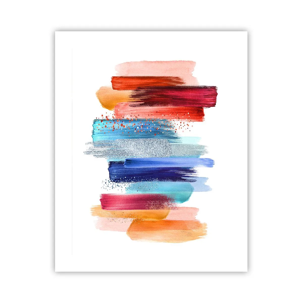 Poster - Auf und ab - 40x50 cm