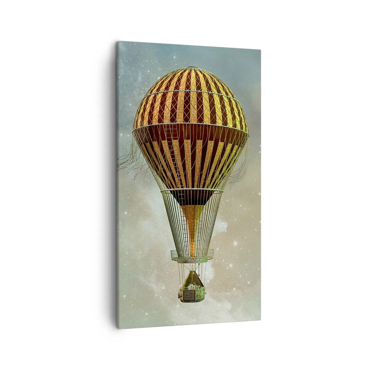 Bild auf Leinwand - Leinwandbild - Pionierflüge - 45x80 cm