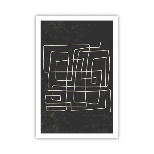 Poster - Nicht so einfach - 61x91 cm