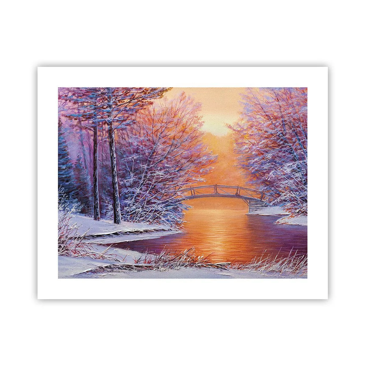 Poster - Treffen wir uns hier - 50x40 cm