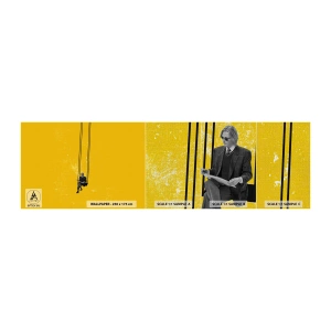 Fototapeten Muster Premium Canvas - Tag wie jeder andere - Moderne Kunst, Schwingen, Mann - 100x30 cm