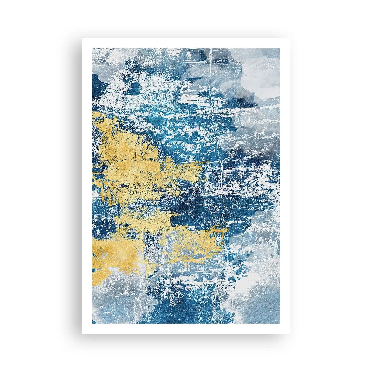 Poster - Abstraktion voller Wetter - 70x100 cm