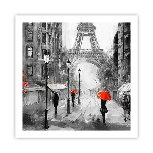 Poster - Alle Wege führen zu ihr - 60x60 cm