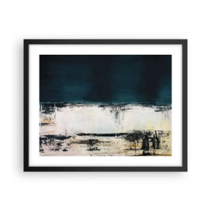 Poster in einem schwarzem Rahmen - Horizontale Komposition - 50x40 cm