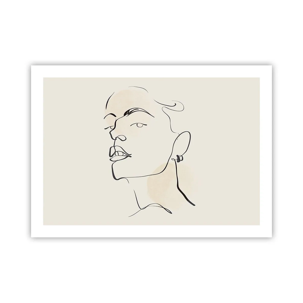 Poster - Ein stolzer Blick - 70x50 cm