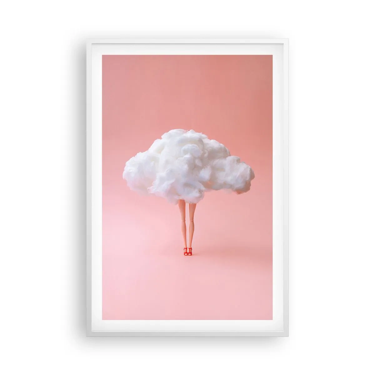 Poster in einem weißen Rahmen - Süßes Versprechen - 61x91 cm